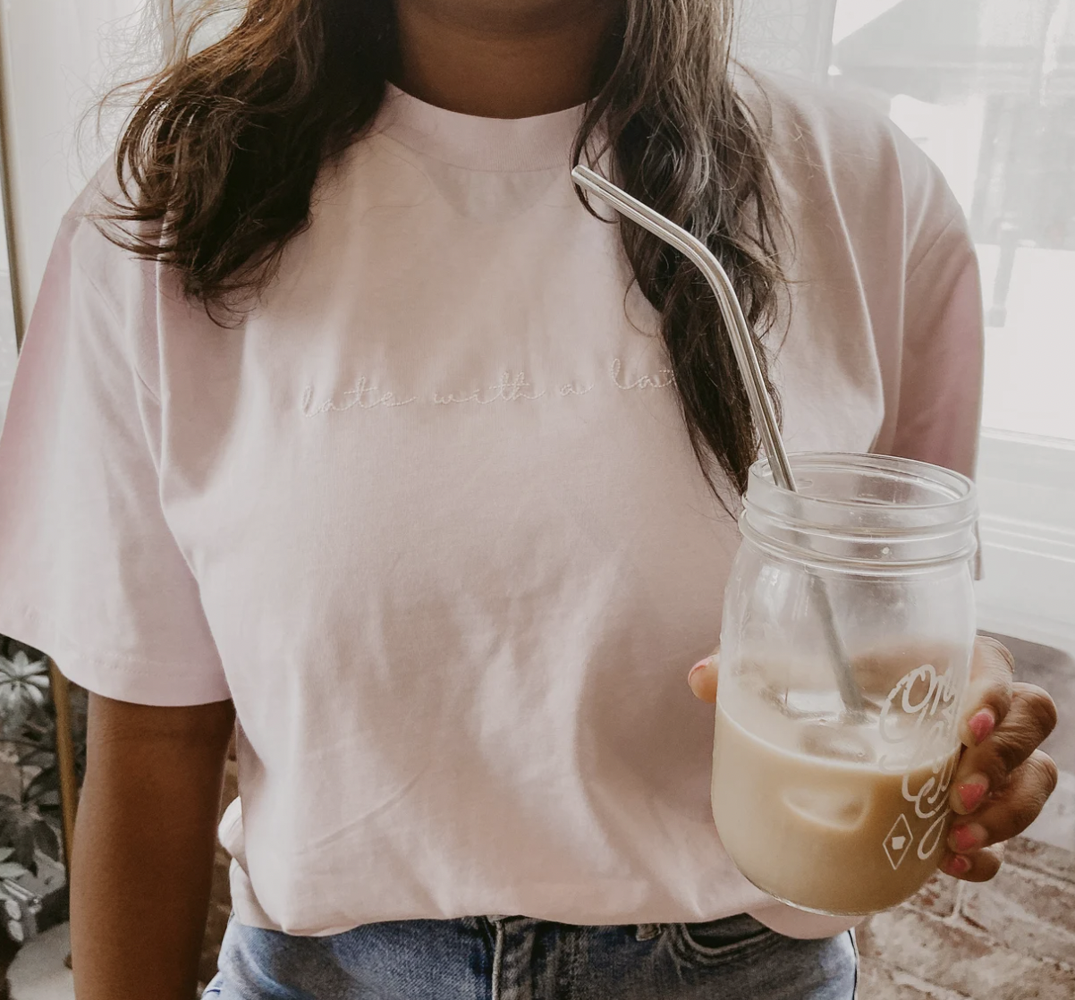 Late with a Latte T-Shirt